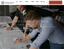 Tablet Screenshot of marchwestin.com